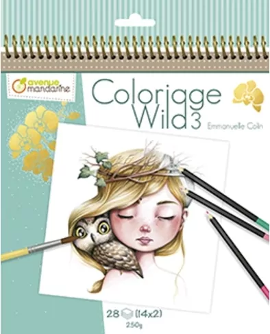 Kolorowanki Wild - Emmanuelle Colin - tantis.pl