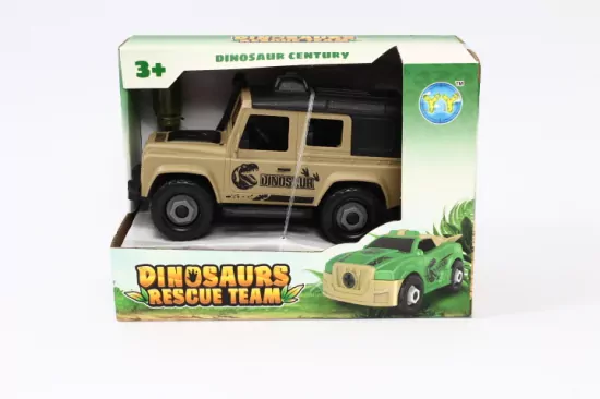 Auto dinozaur przykręcane koła