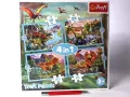 Puzzle 4 w 1 Wyjątkowe dinozaury - tantis.pl