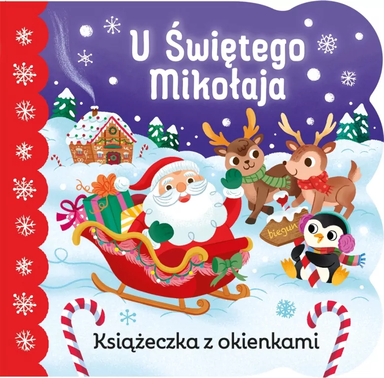 U Świętego Mikołaja. Książeczka z okienkami - tantis.pl