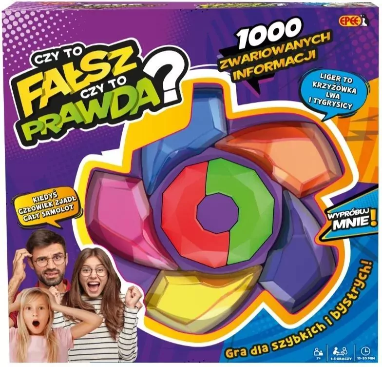 Gra Czy to fałsz, czy to prawda? - tantis.pl