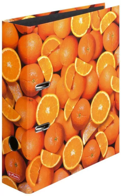 Segregator A4 8cm. Pomarańcze - tantis.pl