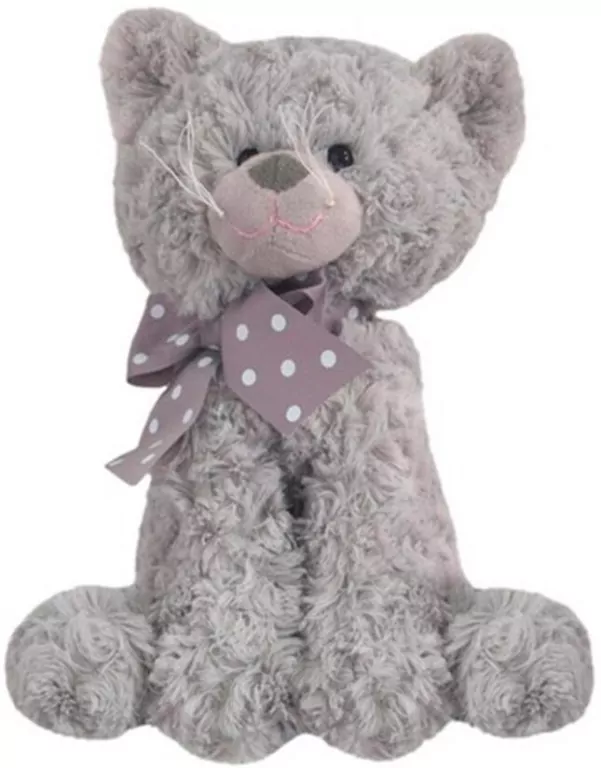 Kot Beatrice szary 25cm - tantis.pl