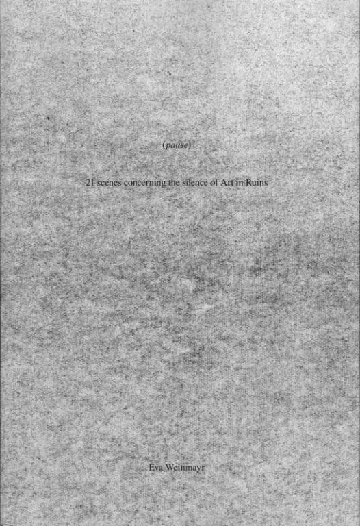 21 scenes concerning the silence of Art in Ruins - tantis.pl