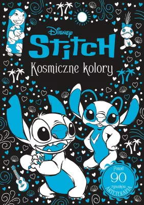 Arteterapia. Kosmiczne kolory. Disney Stitch