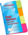 Zakładki indeksujące fluo 20x50 mm - tantis.pl