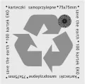Karteczki samoprzylepne 75x75mm 100K białe - tantis.pl
