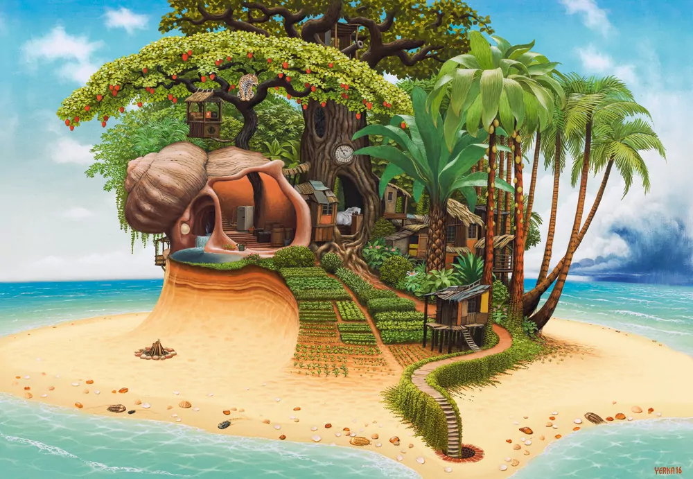Puzzle 1000 Summer Madeira Art Collection CASTOR - tantis.pl