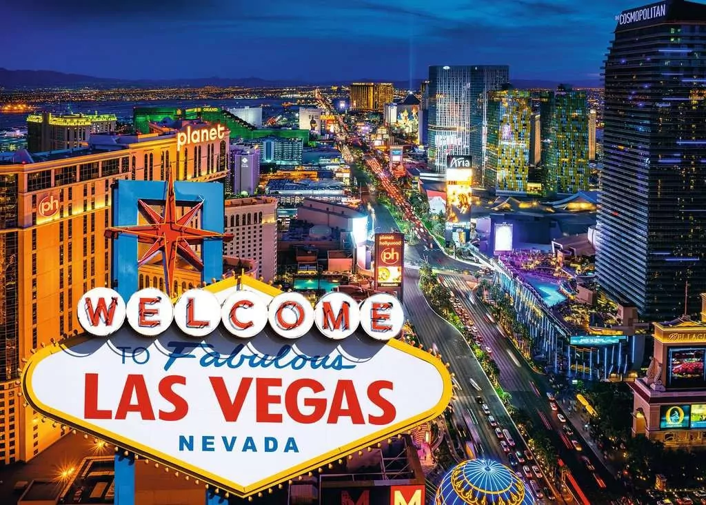 Puzzle 1000. Las Vegas - tantis.pl