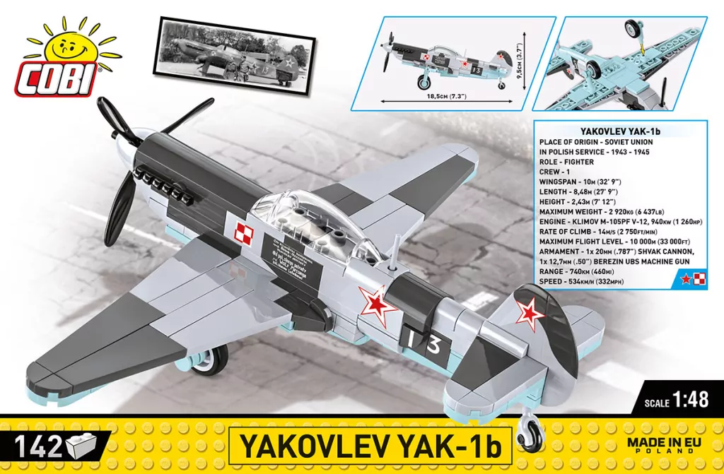 Cobi. Yakovlev Yak-1b - tantis.pl