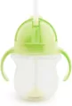 Kubek Munchkin niekapek ze słomką 207ml zielony - tantis.pl