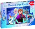 Ravensburger. Puzzle 2x24. Frozen. Zorza polarna - tantis.pl