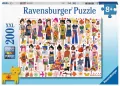 Puzzle 200. Przyjaciele i kwiaty - tantis.pl