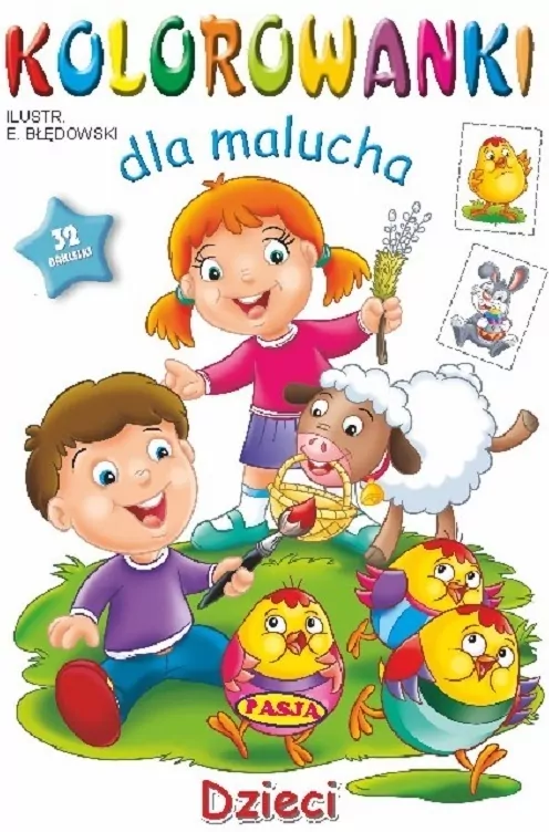 Dzieci. Kolorowanki dla malucha - tantis.pl