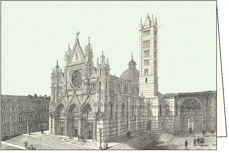 Karnet z kopertą. Siena Cattedrale S. Maria - tantis.pl