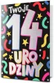Karnet Urodziny 14 - tantis.pl