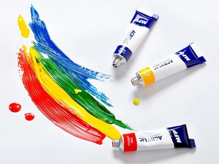 Farby akrylowe zestaw podstawowy 12x12ml - tantis.pl