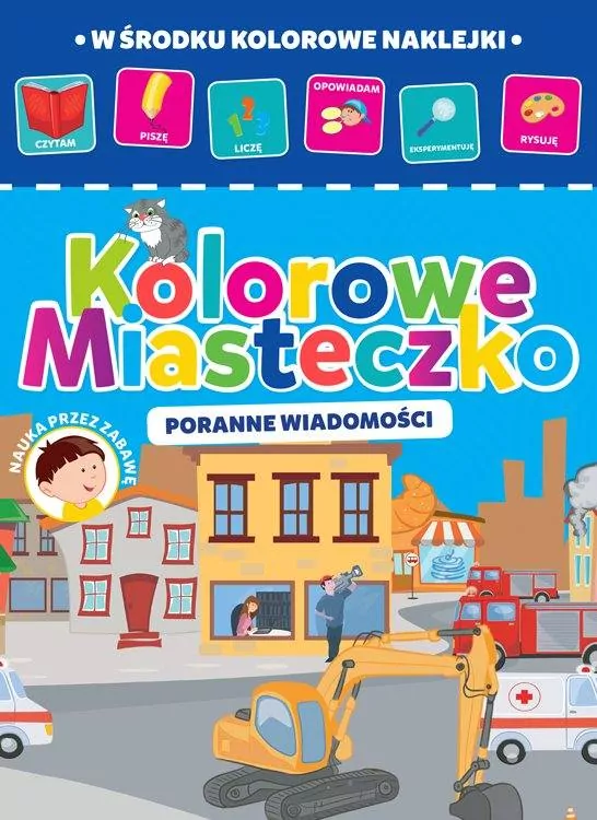Kolorowe miasteczko Poranne wiadomości część 4 - tantis.pl