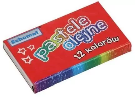 Pastele olejne 12 kolorów - tantis.pl