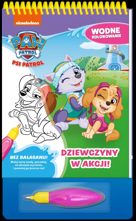 Psi Patrol. Wodne kolorowanie 15 Dziewczyny.. - tantis.pl
