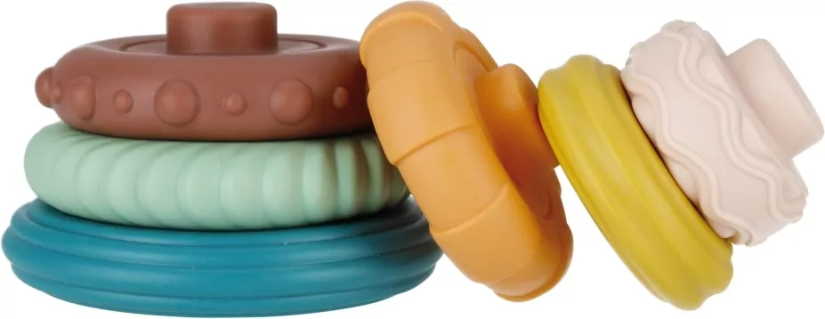 Piramidka edukacyjna pastel BAM BAM - tantis.pl