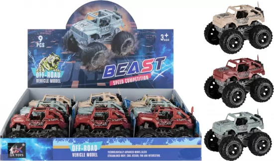 AUTO TEREN P/B 13CM MIX3 MC DISP 9/144