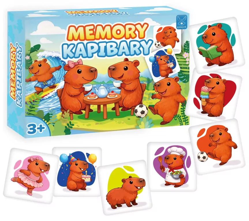 Memory Kapibary - tantis.pl