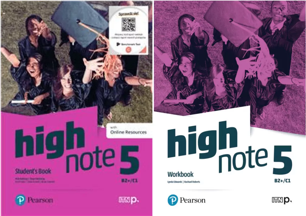 High Note 5. Pakiet: Student’s Book (Podręcznik) + Online Audio. / Workbook (Ćwiczenia) + Online Practice. Poziom B2+/C1. Język angielski - tantis.pl