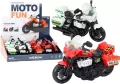 Motocykl policyjny ze światłem i dźwiękiem MIX - tantis.pl