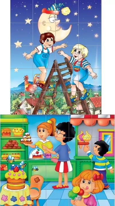 Klocki edukacyjne 20 elementowe ADAMIGO - tantis.pl