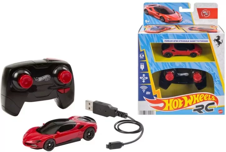 Hot Wheels R/C Ferrari SF90 Stradale Assetto 1:64 - tantis.pl
