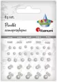 Kryształki samoprzylepne okrągłe, 43 sztuki - tantis.pl