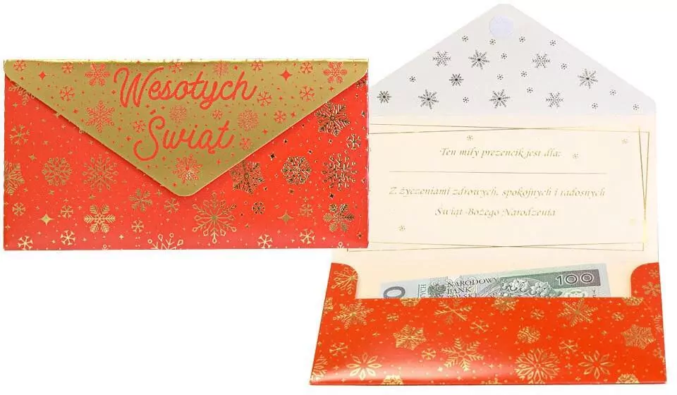 Koperta podarunkowa KOP-005 Boże Narodzenie - tantis.pl