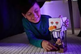 Minecraft Movie Atakujący Ghast z pociskiem JFB69 MATTEL - tantis.pl