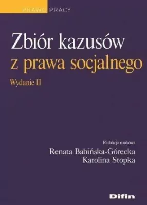 Zbiór kazusów z prawa socjalnego