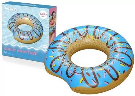 Koło do pływania donut 107cm MIX - tantis.pl