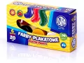 Farby Plakatowe 6 kolorów 20ml ASTRA - tantis.pl