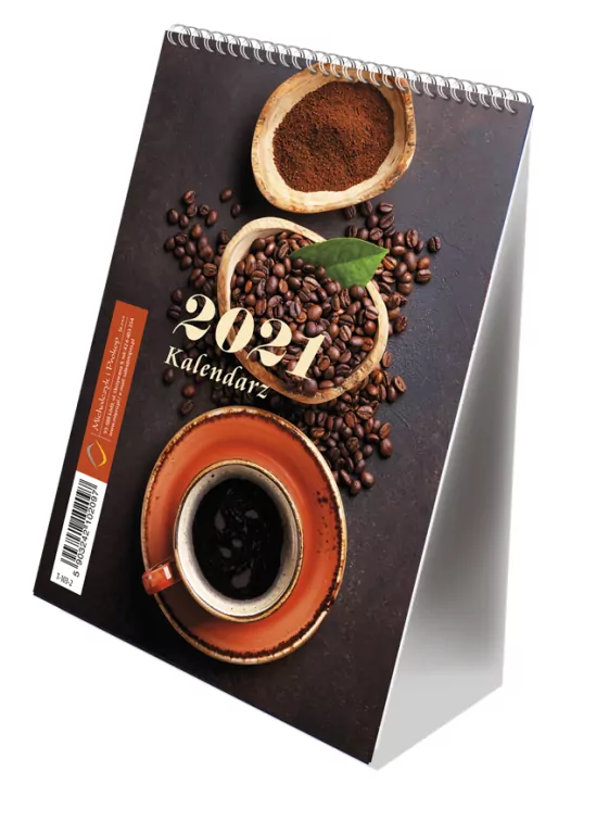 Kalendarz 2021 ze spiralką pionowy B6 MiP - tantis.pl