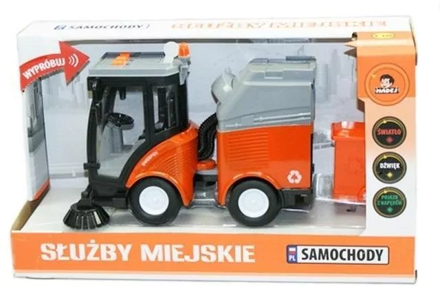 Służby miejskie. Pojazd Sprzątanie ulic - tantis.pl