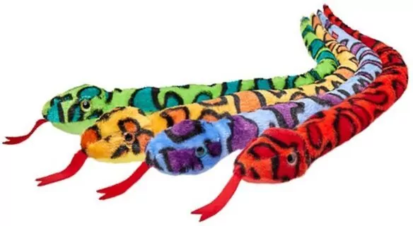 Maskotka Wąż żółty 100cm 14016 BEPPE - tantis.pl