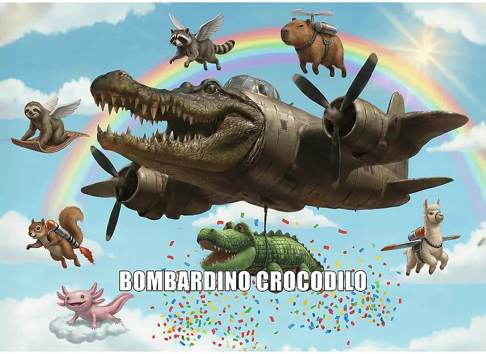 Puzzle 200 BrainRots Bombardino Crocodilo TREFL - tantis.pl