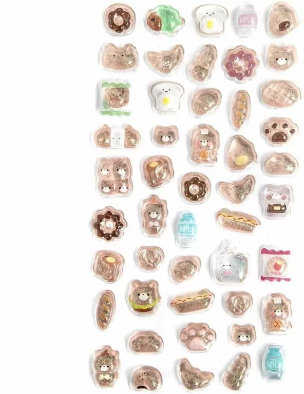 Naklejki candy drops tawny 48szt - tantis.pl