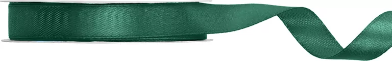 Wstążka satynowa, butelkowa zieleń, 12mm/25m - tantis.pl