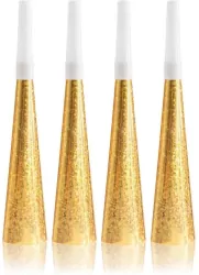 Trąbki horn złote 20cm