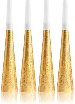 Trąbki horn złote 20cm