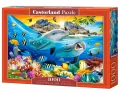 Puzzle 1000. Dolphins in the Tropics - tantis.pl
