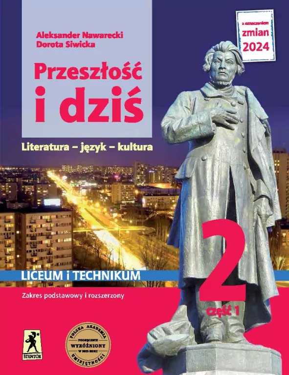 Przeszłość i dziś 2. Cz.1. ZPiR. Język polski. Podręcznik - tantis.pl