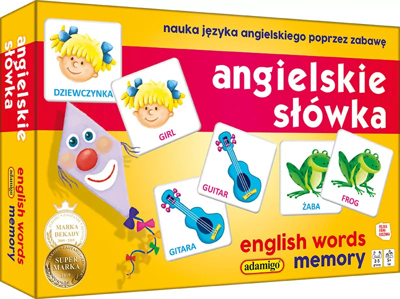 Memory. Angielskie słówka - tantis.pl