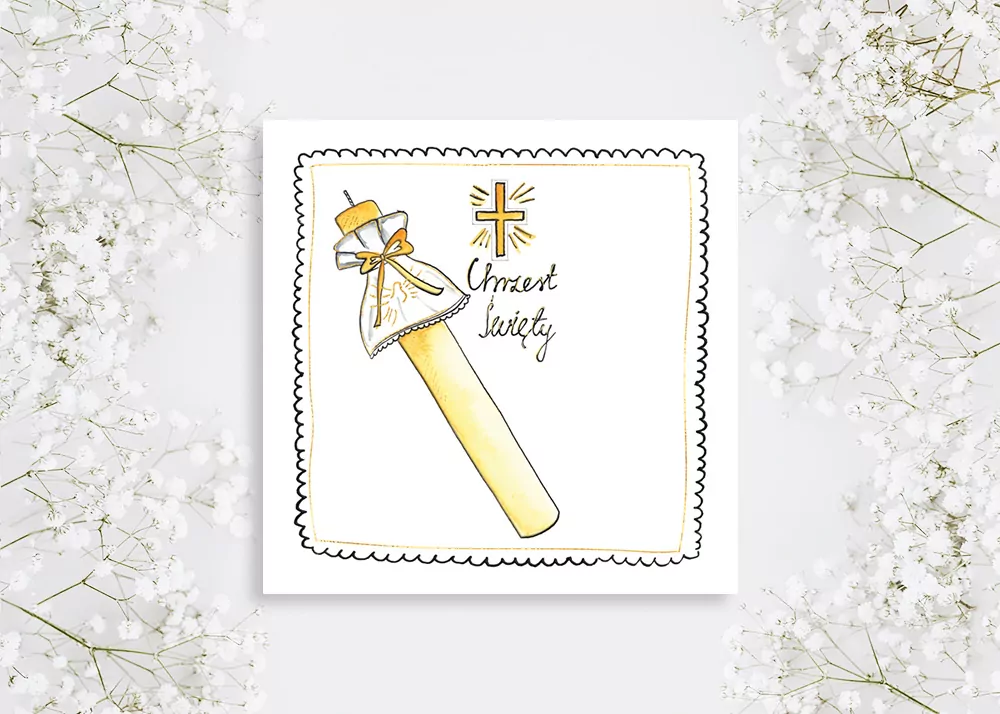 Karnet KW Chrzest Szata - tantis.pl