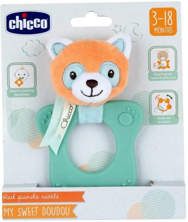Grzechotka czerwona panda - tantis.pl